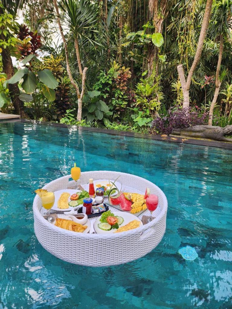 Luxury 3Br Infinity Jungle View Aashaya Villa Ubud Eksteriør billede